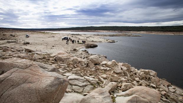 Embalse de Las Cogotas, en Ávila