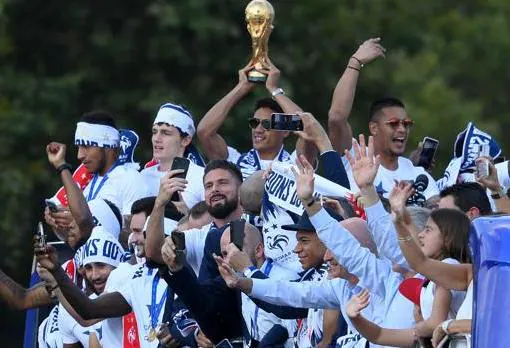 France.  winner at the 2018 World Cup in Russia