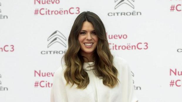Laura Matamoros, en la presentación de un vehículo