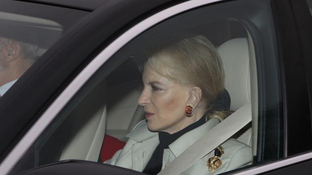 La Princesa Michael de Kent con su «moretto» en la solapa