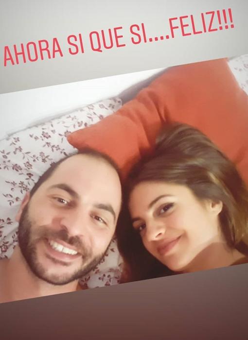 Antonio Tejado junto a su nueva pareja