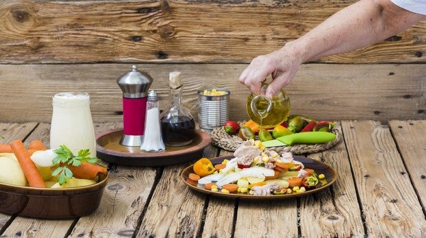 Alimentos que forman parte de la dieta mediterránea.