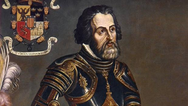 Hernán Cortés,, líder de la conquista de México
