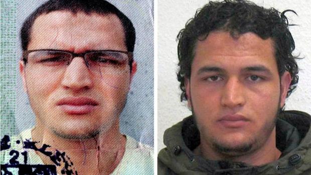Fotografías de Anis Amri facilitadas por las autoridades alemanas