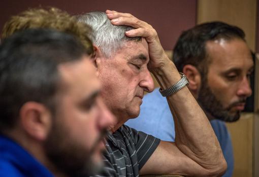 El padre de Pablo Ibar, Cándido, este sábado en el tribunal