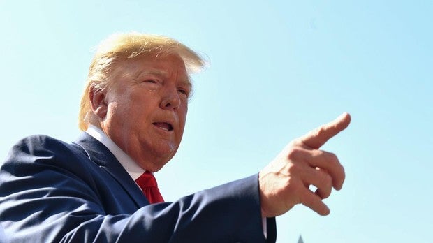 El presidente de Estados Unidos, Donald Trump, en la Casa Blanca