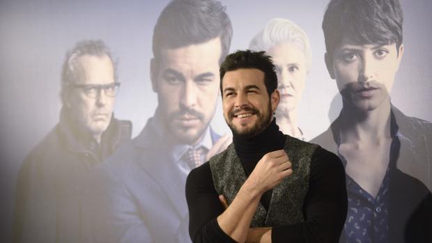 Mario Casas, durante la presentación de la película «Contratiempo»