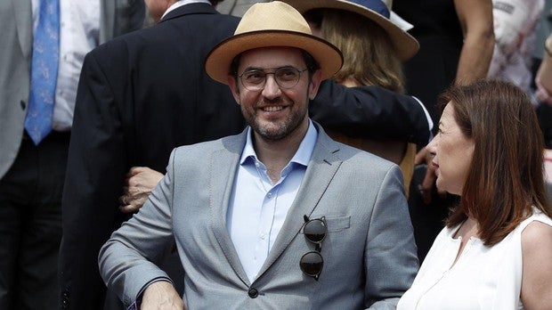 Màxim Huerta en el Roland Garros