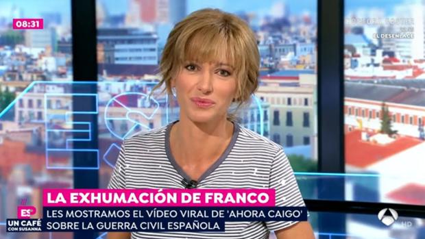 Susanna Griso en «Espejo público»