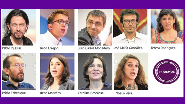 La cúpula nacional de Podemos se cita en Cádiz en el mes de julio