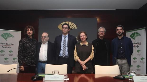 El jurado del concurso literario.