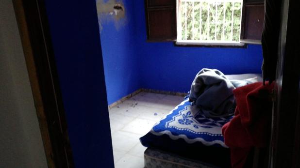 Habitación donde se encontraba el menor.