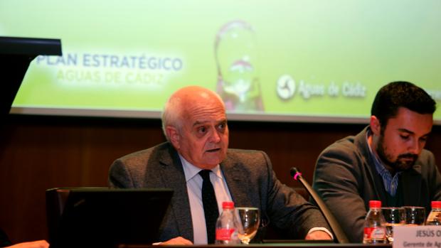 Jesús Oliden es el gerente de la empresa Aguas de Cádiz.
