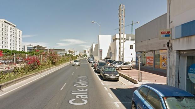 Imagen actual de la calle Gibraltar.