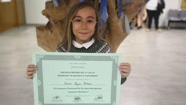La utrerana Rocío Rojas forma parte de la banda de música «Ciudad de Utrera»