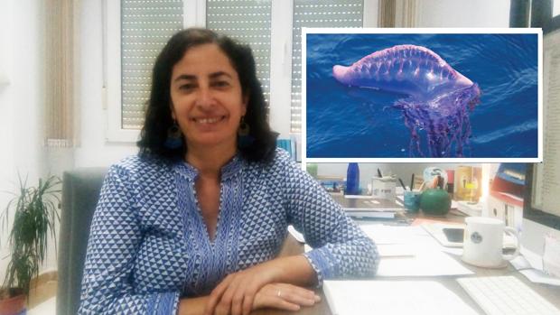 Laura Prieto, investigadora del Instituto de Ciencias Marinas de Andalucía (ICMAN)
