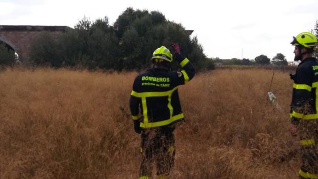 Los bomberos han rescatado al operario