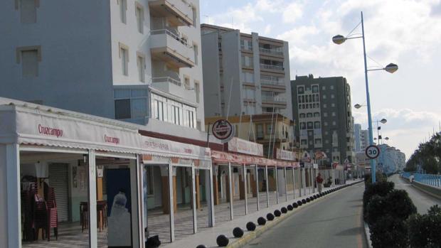 Imagen del paseo maítimo de Valdelagrana.