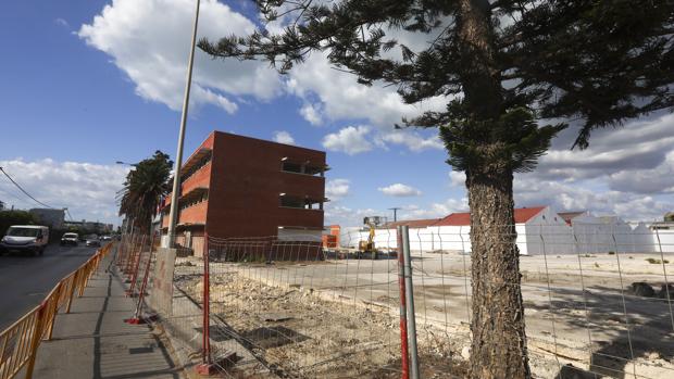 las obras de la Zona Base marchan a muy buen ritmo y se espera que estén culminadas a finales de mes.