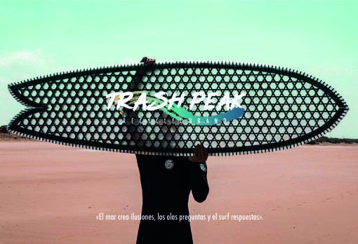Una impresora 3D fabricará tablas de surf con material reciclado del mar.