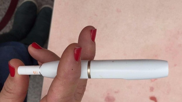 Dispositivo que no quema el tabaco