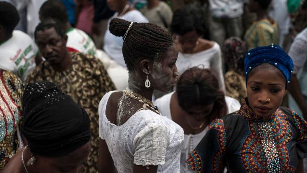 Imagen de archivo de mujeres en Nigeria
