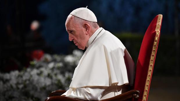 El Papa Francisco, en el Coliseo de Roma