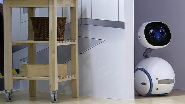Detalle de Zenbo, el primer robot doméstico de la firma Asus